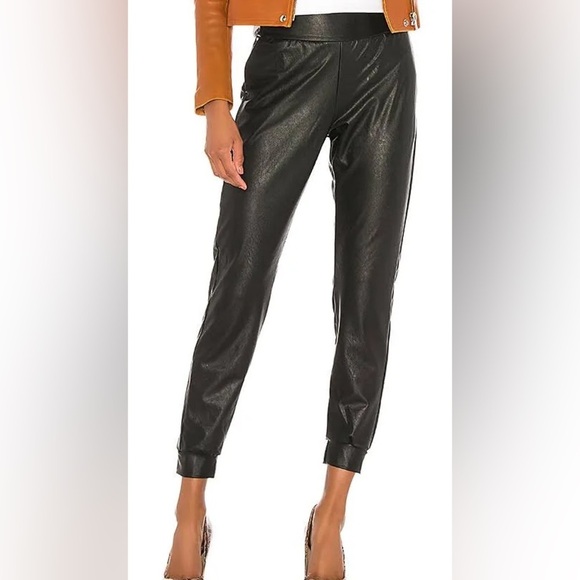 Commando Faux Leather leggings pants  Joggers Black small - Picture 1 of 8